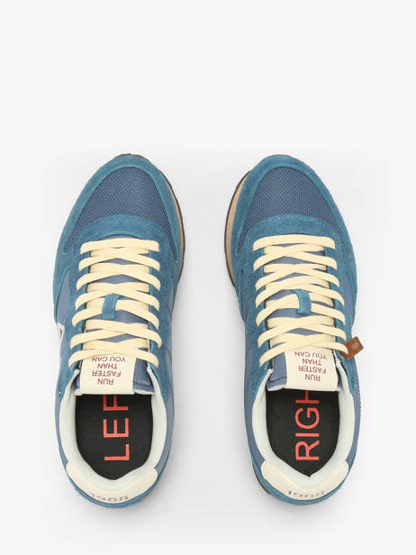 Boots Uit Leder Sun68 Blauw men Z4510580 ander zicht 3