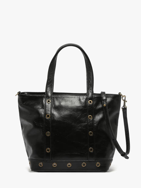 Handtas Cabas Cuir Leder Vanessa bruno Zwart cabas cuir 82V40435 ander zicht 4