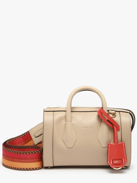 Mini Bowlingtas Bcbg Leder Lancel Beige bcbg A13689