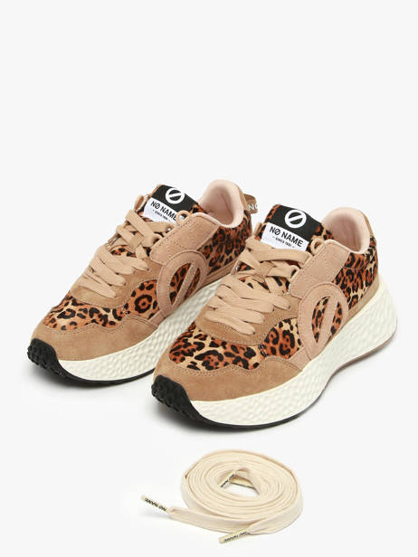 Sneakers Carter Jogger Uit Leder No name Bruin women VEPL04KC ander zicht 1