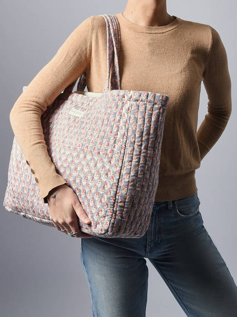 Schoudertas Floral Katoen Bindi atelier Veelkleurig floral MS ander zicht 1