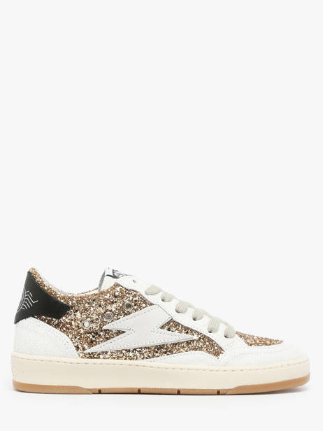 Sneakers Uit Leder Semerdjian Goud women DANY