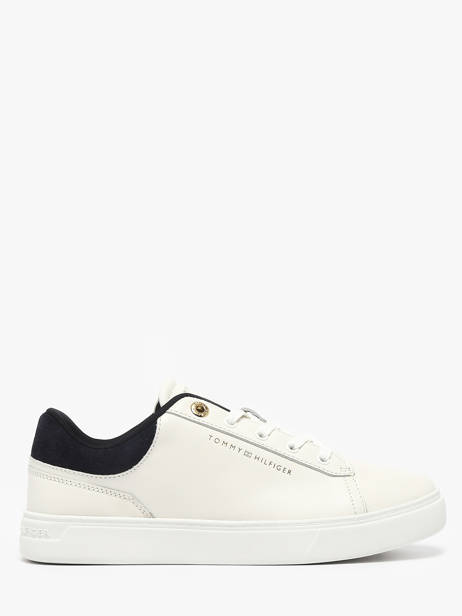 Sneakers Uit Leder Tommy hilfiger Wit women 902002Y