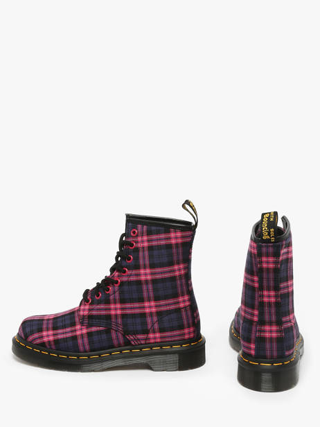 Enkellaarsjes 1460 Uit Leder Dr martens Roze women 41969650 ander zicht 2