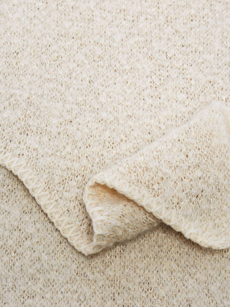 Sjaal Pieces Beige pyron 17110447 ander zicht 1