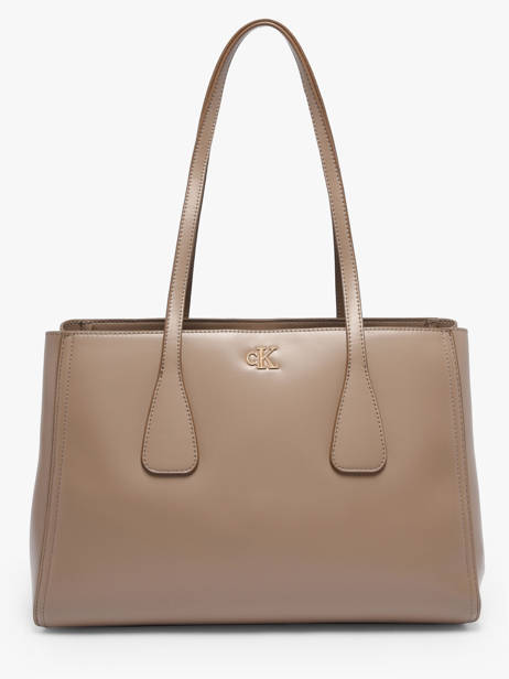 Schoudertas Hardware Monogram Calvin klein jeans Beige hardware monogram 4F3442G