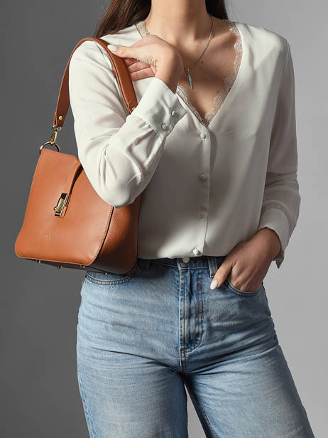 Schoudertas Milano Horizon Sophie Leder Lancaster Bruin milano horizon sophie 81 ander zicht 1