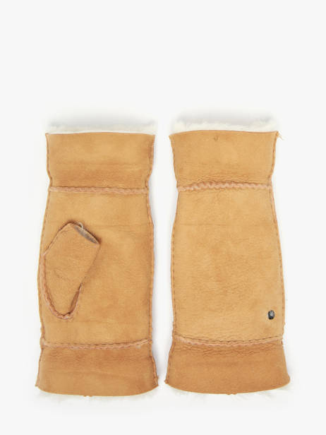 Handschoenen Isotoner Bruin women gloves 68663 ander zicht 2