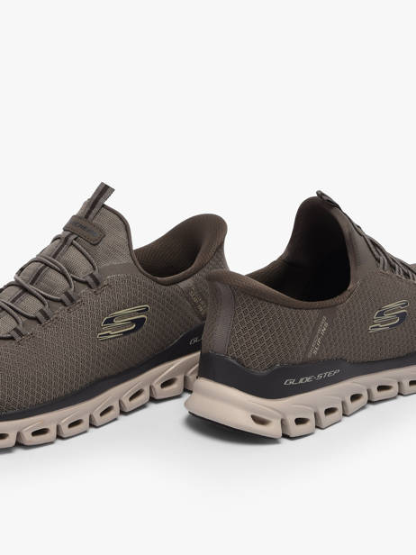 Sneakers Glide-step Noxus Skechers Bruin men 233010 ander zicht 2