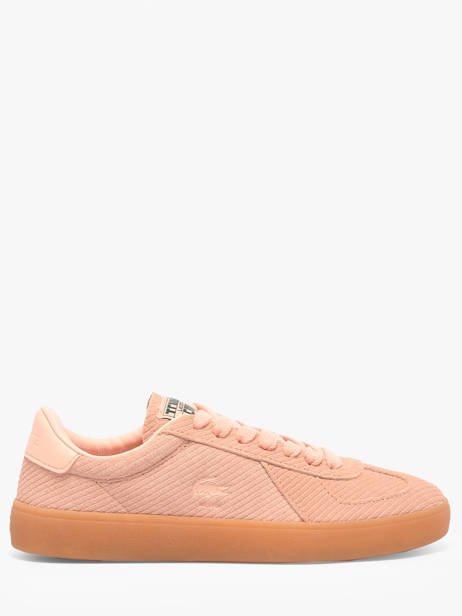 Sneakers Uit Leder Lacoste Roze women 1SFA0087