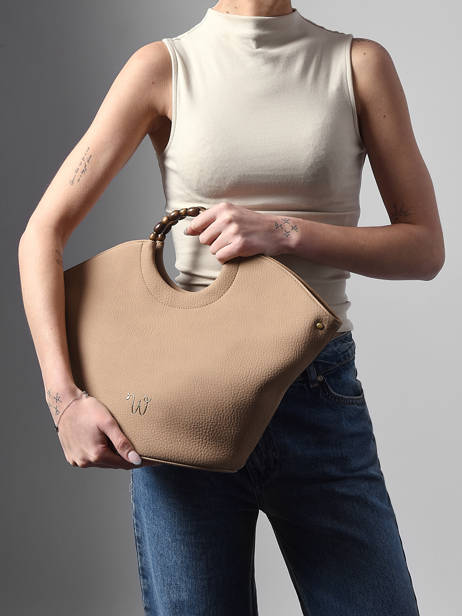 Handtas Neflier Pearl Woomen Beige neflier pearl WNEP01 ander zicht 1