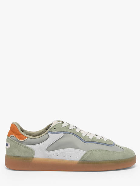 Sneakers Park Uit Leder Hoff Groen men 12519009