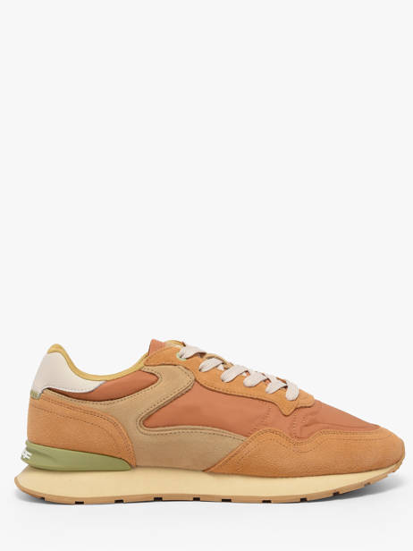 Sneakers City Uit Leder Hoff Oranje men 12602009