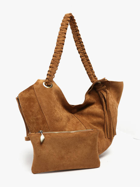 Schoudertas Maranta Woomen Beige maranta WMAT08 ander zicht 2