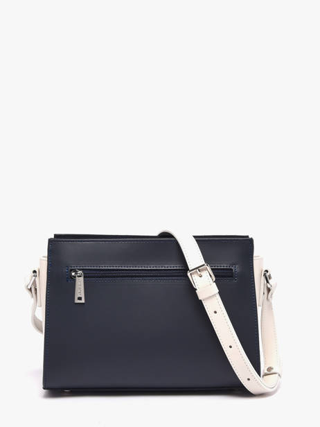 Cross Body Tas Smooth Leder Lancaster Blauw smooth 437-02 ander zicht 4