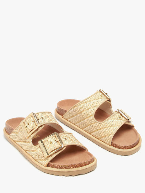 Sandalen Colors of california Goud women CBIOW600 ander zicht 1