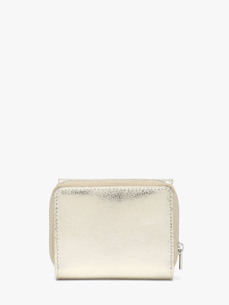 Portefeuille Caviar Leder Crinkles Goud caviar 14201 ander zicht 4