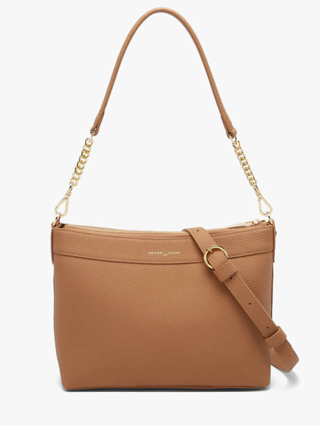 Cross Body Tas Grenada Leder Nathan baume Bruin nathan 56 ander zicht 5