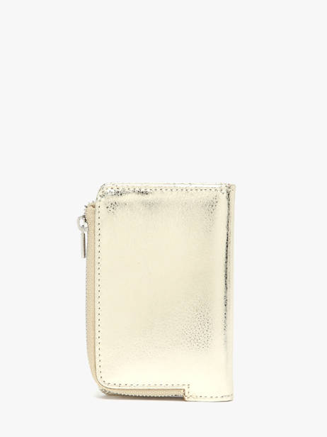 Portefeuille Leder Crinkles Goud caviar 14340 ander zicht 2