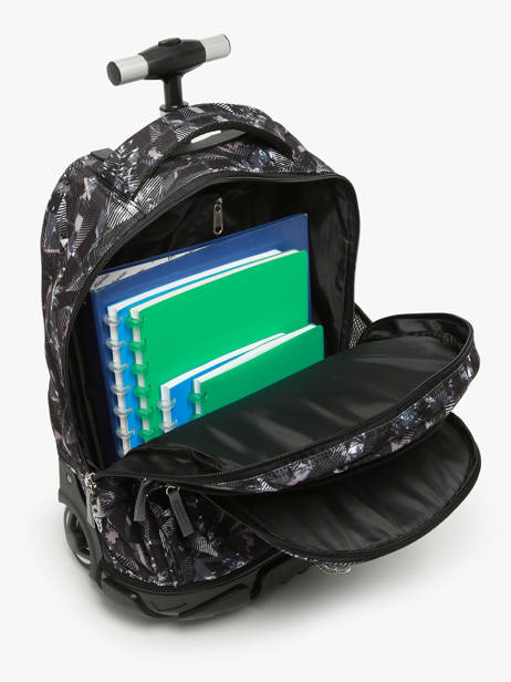 Rugzak Op Wieltjes 2 Compartimenten Cameleon Grijs futur PBFUSR45 ander zicht 3
