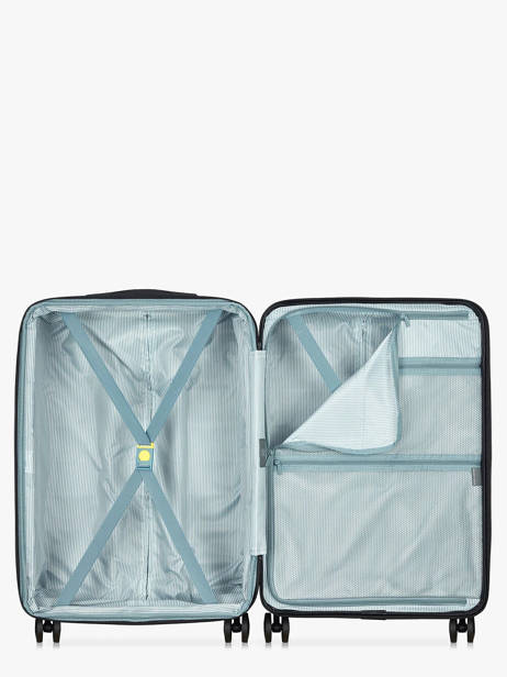 Harde Reiskoffer Air Armour Delsey Groen air armour 3866-820 ander zicht 3