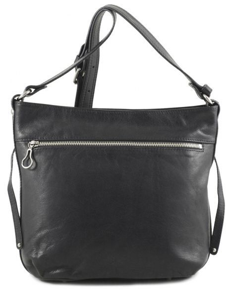Cross Body Tas Nova Leder Lancaster Zwart soft vintage nova 5761 ander zicht 5