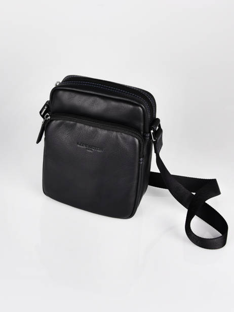 Cross Body Tas Lancaster Zwart soft vintage homme 10 ander zicht 1