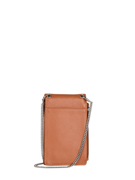 Telefoontasje Foulonné Pia Leder Lancaster Bruin foulonne pm 27 ander zicht 3