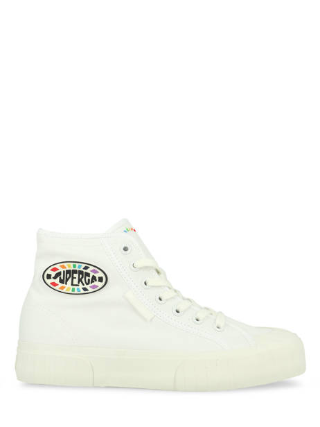Sneakers 2696 Stripe Superga Wit women S2115UW ander zicht 1