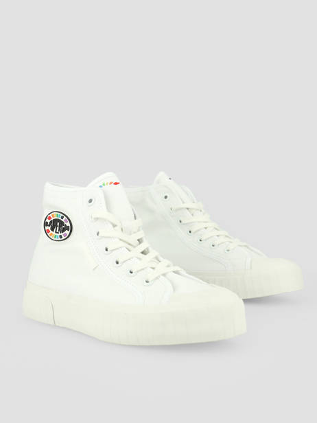 Sneakers 2696 Stripe Superga Wit women S2115UW ander zicht 4