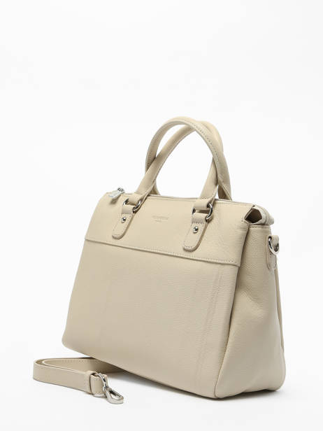 Handtas Confort Leder Hexagona Beige confort 22641 ander zicht 2
