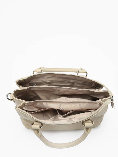 Handtas Confort Leder Hexagona Beige confort 22641 ander zicht 3