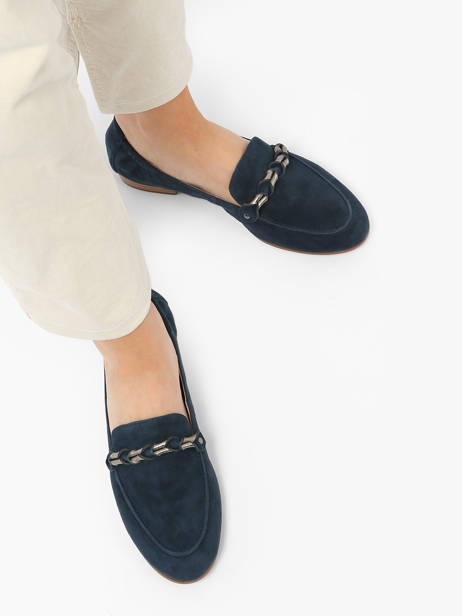 Mocassins Zanga Uit Leder Mam'zelle Blauw women 4154304 ander zicht 2