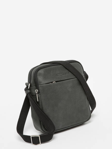 Cross Body Tas Arthur & aston Zwart cristiano 1083 ander zicht 2